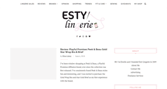 Desktop Screenshot of estylingerie.com